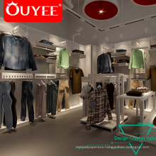 Modern Popular Retail Men's Clothing Shop Interior Design